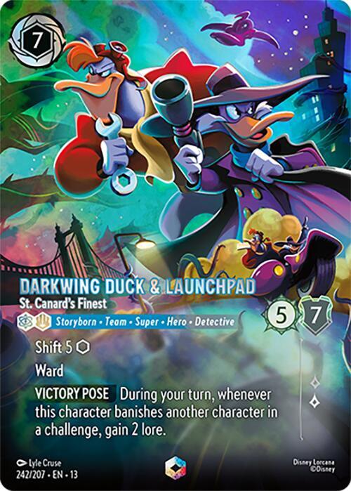 Darkwing Duck & Launchpad — St. Canard's Finest (Enchanted)