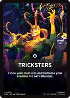Tricksters Theme Card - Commander: Marvel Super Heroes - Magic