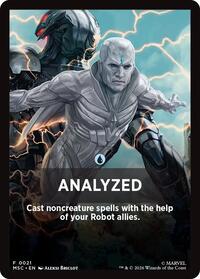 Commander: Marvel Super Heroes Analyzed Theme Card #21