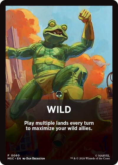 Wild Theme Card