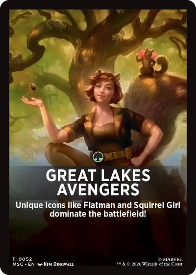Great Lakes Avengers Theme Card