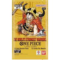 The World's Strongest Warriors Booster Pack - The World's
