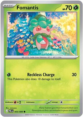 2026 Japanese Abyss Eye Fomantis #3 card
