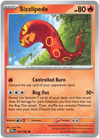 Sizzlipede #9 from Pokemon Pitch Black set