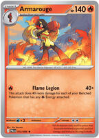 Armarouge #12 from Pokemon Pitch Black set