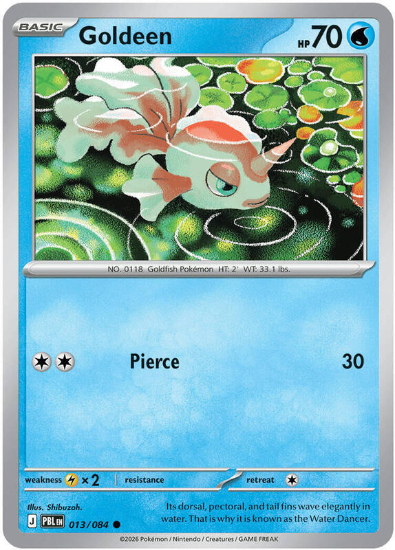 Goldeen 013/084 from ME05: Pitch Black