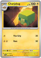 Charjabug #25 from Pokemon Pitch Black set