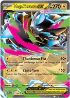 Mega Zeraora ex #27 from Pokemon Pitch Black set