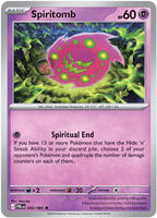 Spiritomb #35 from Pokemon Pitch Black set