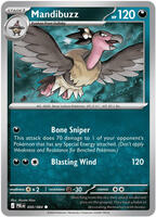 Mandibuzz #50 from Pokemon Pitch Black set