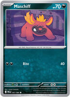 Maschiff #57 from Pokemon Pitch Black set