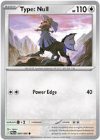 Type: Null #69 from Pokemon Pitch Black set