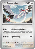 Bombirdier #71 from Pokemon Pitch Black set