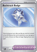 Backtrack Badge #74 from Pokemon Pitch Black set