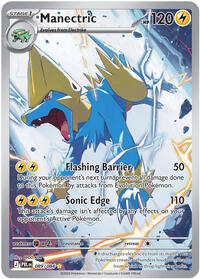 Manectric #089/084 from ME05: Pitch Black pre-release Pokemon card image