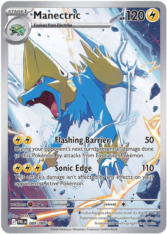 Manectric 089/084 from ME05: Pitch Black