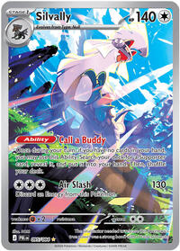 Silvally #095/084 from ME05: Pitch Black pre-release Pokemon card image