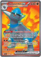 Rampardos ex #100 from Pokemon Pitch Black set