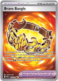 Brave Bangle #104/084 from ME05: Pitch Black pre-release Pokemon card image