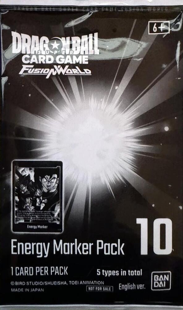 Energy Marker Pack 10 - Fusion World Energy Markers - Dragon Ball