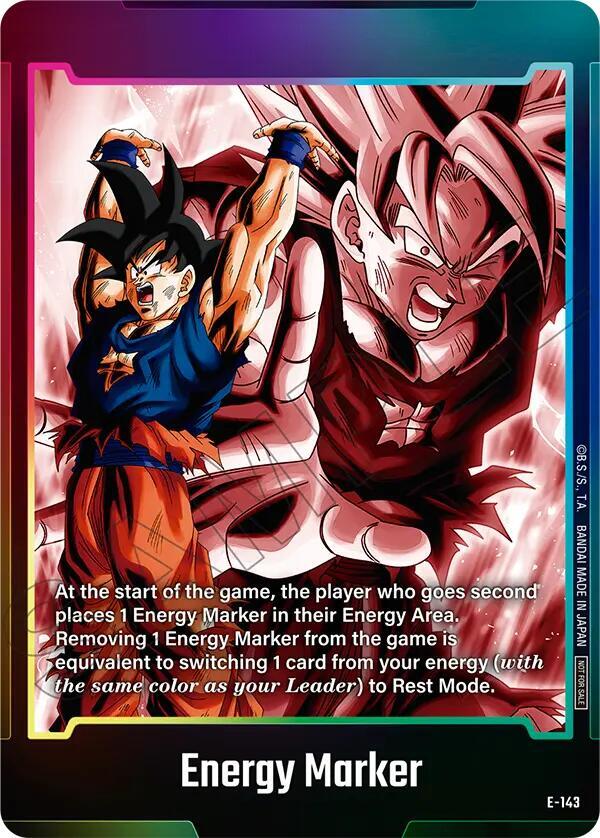 Energy Marker (E-143) - Fusion World Energy Markers - Dragon Ball