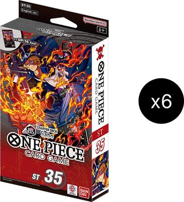 Starter Deck 35: RED/BLACK Sabo Display