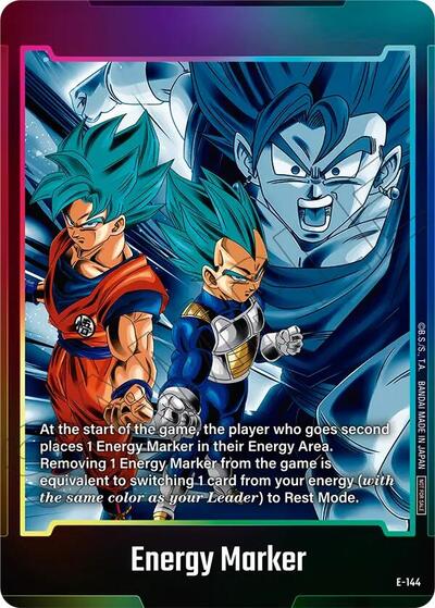 Energy Marker (E-144) Fusion World Energy Markers None Dragon Ball card — value and price