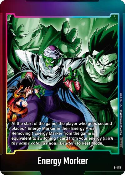 Energy Marker (E-145) Fusion World Energy Markers None Dragon Ball card — value and price
