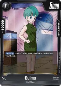 Bulma - Dragon Ball Super: Fusion World Story Booster 01 trading card