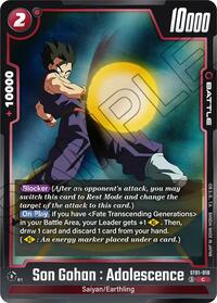 Son Gohan : Adolescence - ST01-010 — Story Booster 01