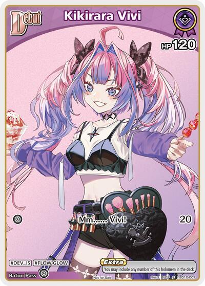 Kikirara Vivi (P) (hSD10-007) - hololive OFFICIAL CARD GAME Promos