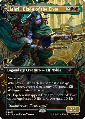 Lathril, Blade of the Elves #2681 – Secret Lair Drop Series (Rare)