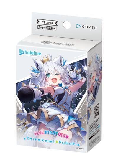 Live Start Deck: Shirakami Fubuki, SD14: Live Start Deck: Shirakami Fubuki