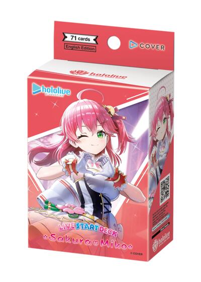 Live Start Deck: Sakura Miko, SD16: Live Start Deck: Sakura Miko