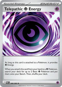 Telepathic Psychic Energy - 088/088 (Non-Holo) #088/088 from Deck Exclusives Pokemon card image