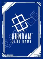 Gundam Card Game Official Resource Sleeves - Blue (10-Pack