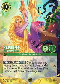 Rapunzel - Escaping the Tower (Store Championship) — Disney Lorcana Promo Cards