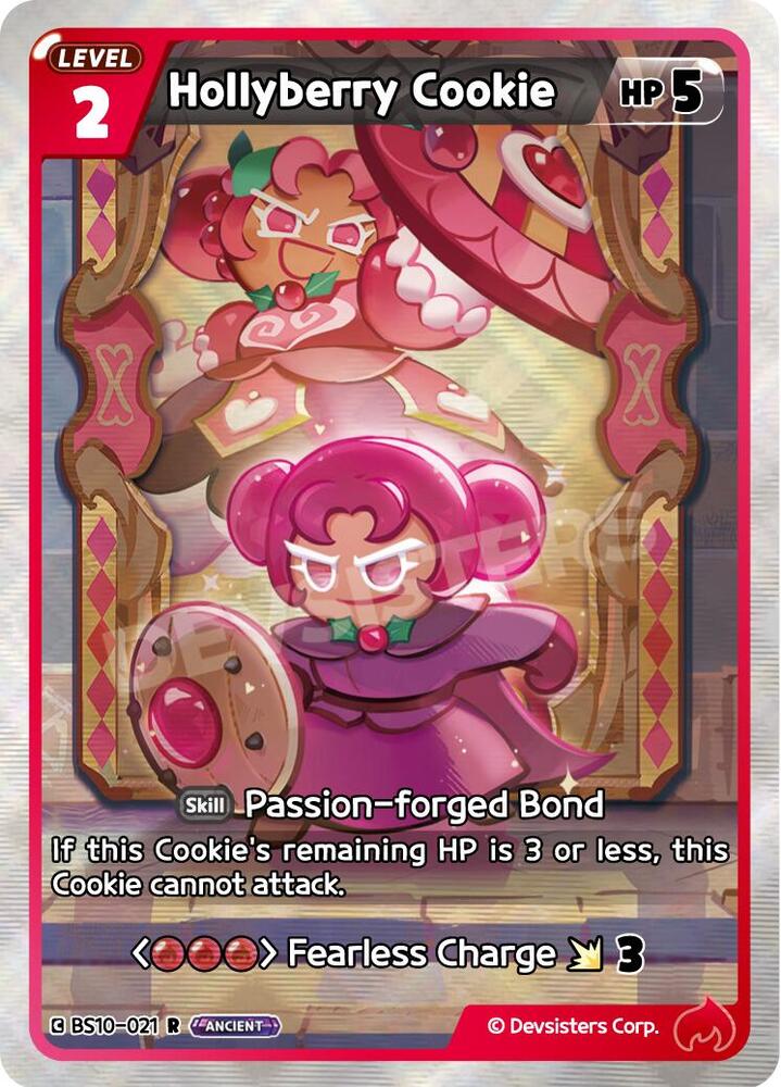 Hollyberry Cookie (021) - The Dark Enchantress War - CookieRun