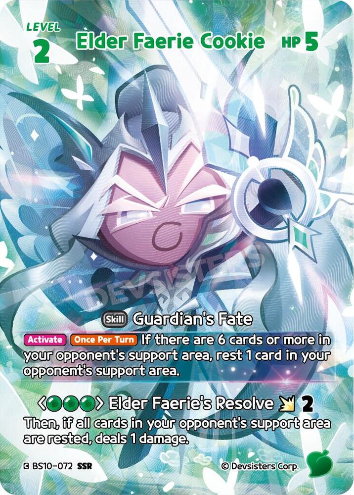 Elder Faerie Cookie (SSR) - The Dark Enchantress War - CookieRun