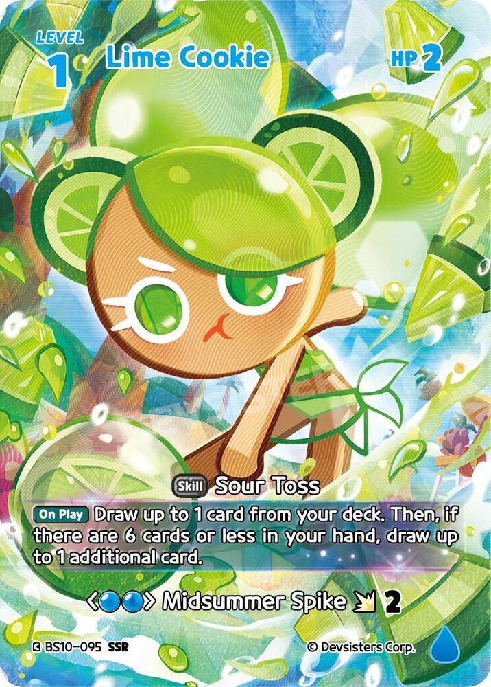 Lime Cookie (SSR) - The Dark Enchantress War - CookieRun: Braverse