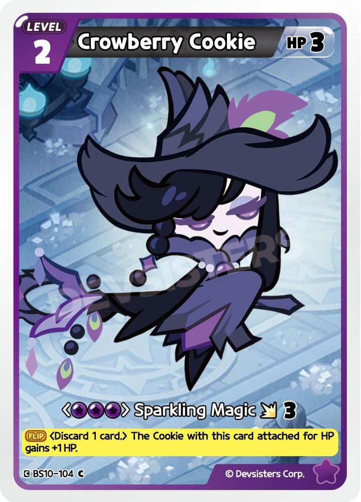 Crowberry Cookie - The Dark Enchantress War - CookieRun: Braverse