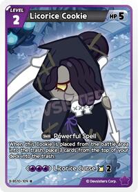 Licorice Cookie (109)