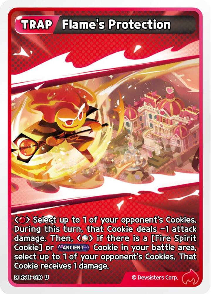 Flame's Protection - The Dark Enchantress War - CookieRun