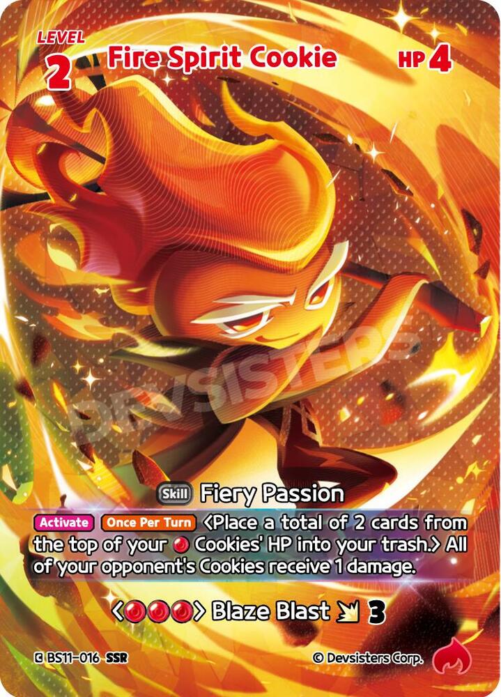 Fire Spirit Cookie (SSR) - The Dark Enchantress War - CookieRun