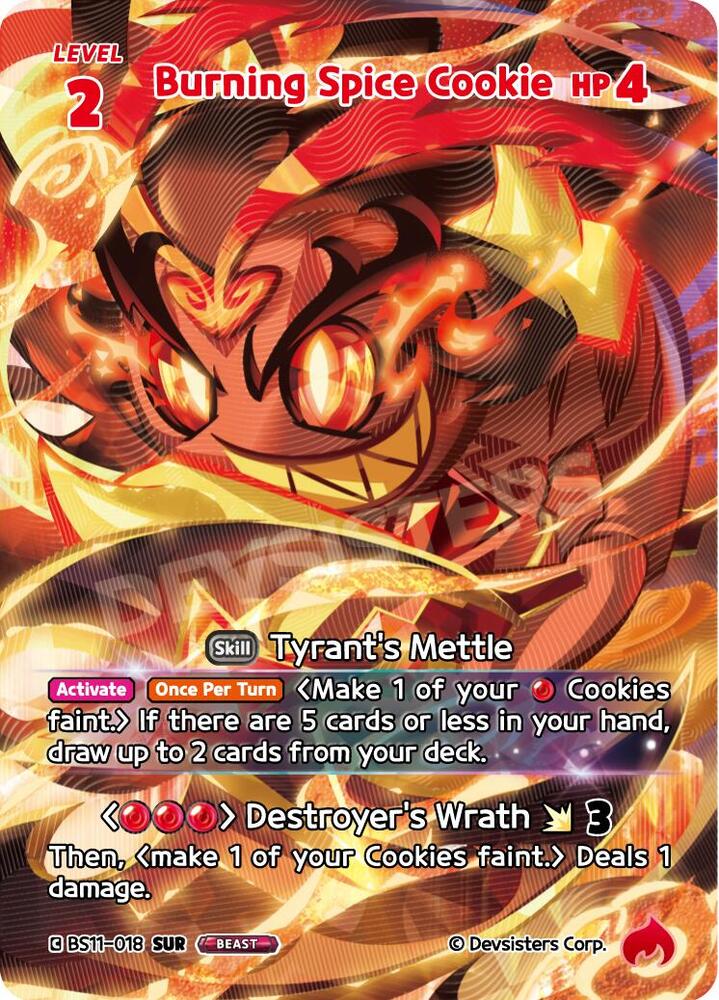 Burning Spice Cookie (SUR) - The Dark Enchantress War - CookieRun