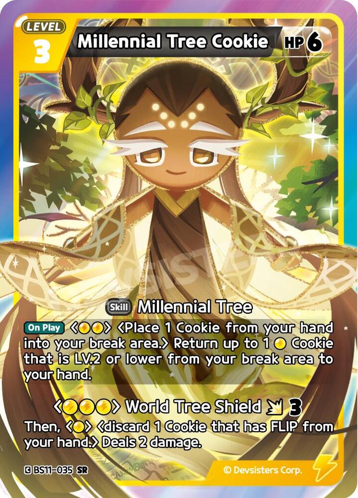 Millennial Tree Cookie - The Dark Enchantress War - CookieRun