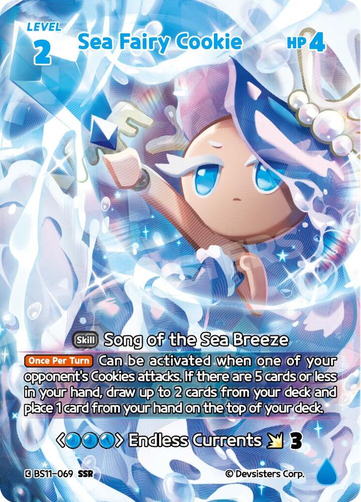 Sea Fairy Cookie (SSR) - The Dark Enchantress War - CookieRun
