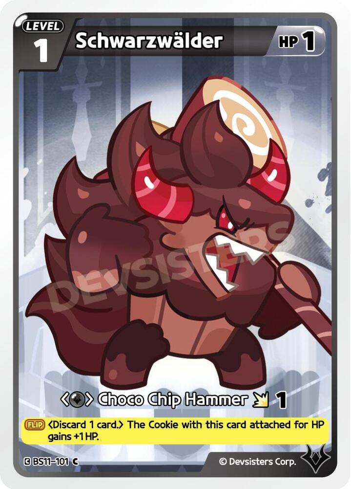 Schwarzwalder - The Dark Enchantress War - CookieRun: Braverse TCG
