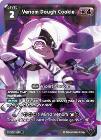 The Dark Enchantress War Venom Dough Cookie #BS11-113