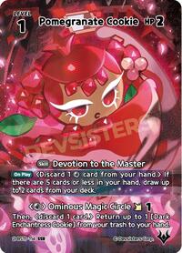 The Dark Enchantress War Pomegranate Cookie (SSR) #BS11-114